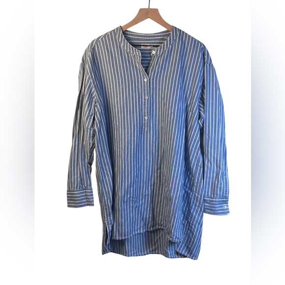 Faherty 100% Organic Palm Beach Cotton Hi/Lo Tunic Size XL - Picture 1 of 3